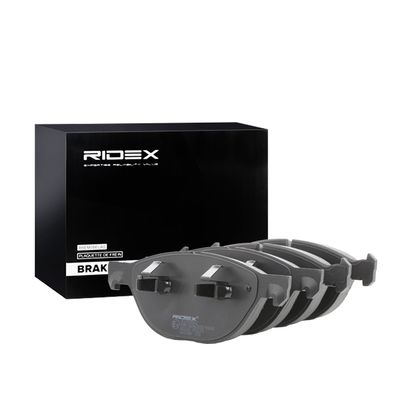 комплект спирачно феродо, дискови спирачки RIDEX 402B0562