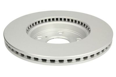 Brake disc Voor Links/Rechts (gecoat) past: TOYOTA AURIS, COROLLA 1.33-1.8 11.06-08.19