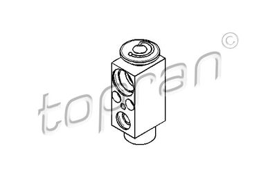Расширительный клапан, кондиционер TOPRAN 501 491 для BMW Z3