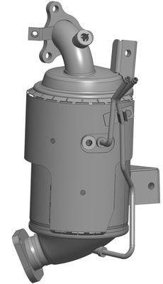 FILTRU FUNINGINE/PARTICULE SIST.DE ESAPAMENT WALKER 73247 1