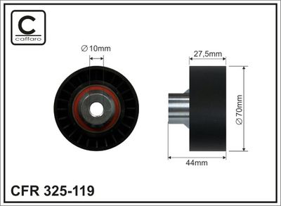 Паразитный / ведущий ролик, поликлиновой ремень 325-119