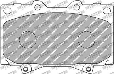 SET PLACUTE FRANA FRANA DISC FERODO RACING FDSE1456