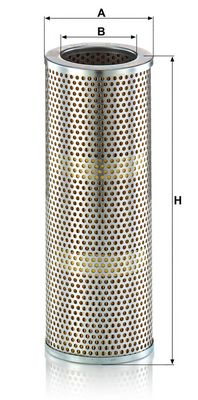 Hydraulisch filter (patroon) past: CASE IH 28 MASSEY FERGUSON 3425, 3425 F, 3425 GE, 3425 GEV, 3425 S, 3425 V