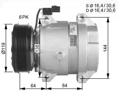Compressor, air conditioning 32483G