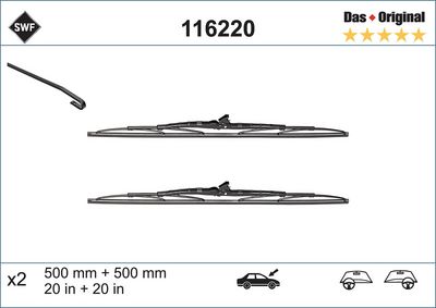 Wiper Blade 116220