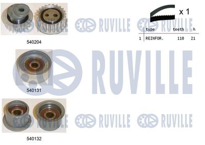 Комплект ремня ГРМ RUVILLE 550130 для BMW 3