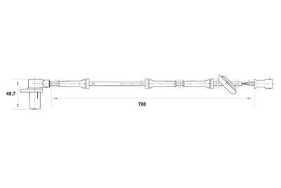 SENZOR TURATIE ROATA BOSCH 0265006569 4