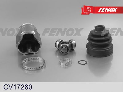 каре комплект, полуоска FENOX CV17280
