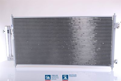 A/C condensator (met droger) past: NISSAN SENTRA VI 2.0 10.06-12.12