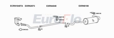 Układ wydechowy EUROFLO RNSCE15D6004C