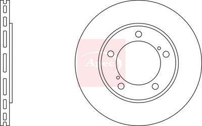 APEC Brake Disc DSK2346