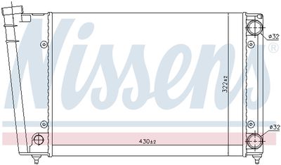 RADIATOR RACIRE MOTOR NISSENS 65090 4