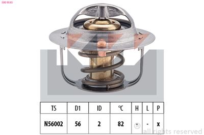 THERMOSTAT KüHLMITTEL KW 580954S