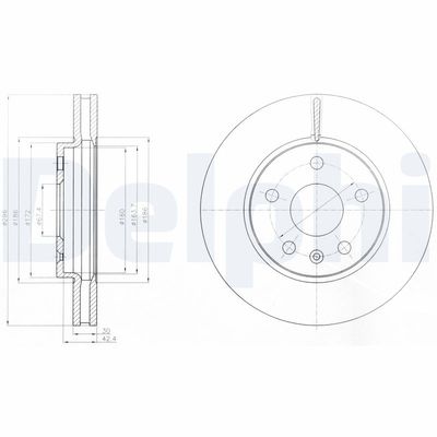 Brake Disc BG4187C