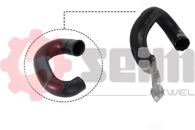 Трубка нагнетаемого воздуха SEIM 981753 для FIAT PANDA