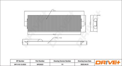 FILTER INNENRAUMLUFT DR!VE+ DP1110120323 6
