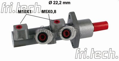 Главный тормозной цилиндр fri.tech. PF543 для FIAT STILO