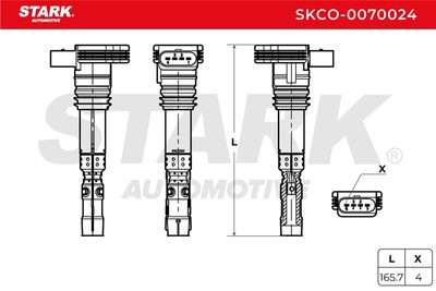 запалителна бобина STARK SKCO-0070024