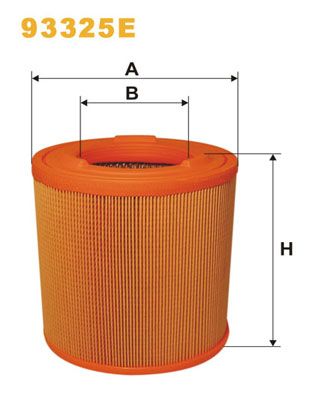 Air Filter WIX FILTERS 93325E