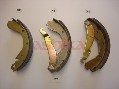 комплект спирачна челюст ASHIKA 55-09-999