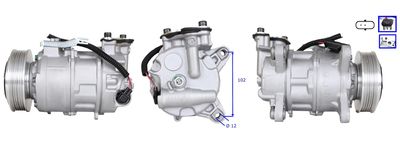 COMPRESOR CLIMATIZARE ELSTOCK 511053