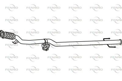 Rura wydechowa FENNO P36121