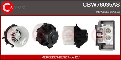 VENTILATOR HABITACLU CASCO CBW76035AS