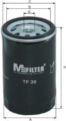 Масляный фильтр MFILTER TF 39 для AUDI SUPER