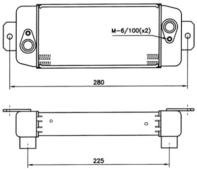 Oljekylare, motor NRF 31103