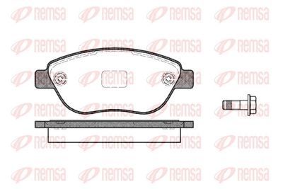 Brake Pad Set, disc brake 0859.10