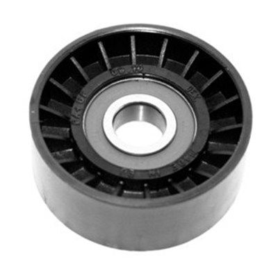 Įtempiklio skriemulys, V formos rumbuotas diržas