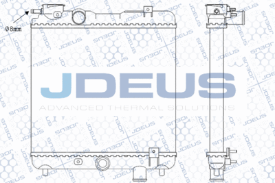 JDEUS M-0250031 Кришка радіатора  для SEAT PANDA (Сеат Панда)
