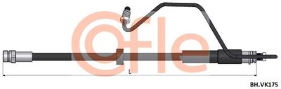 Тормозной шланг COFLE 92.BH.VK175 для AUDI A5