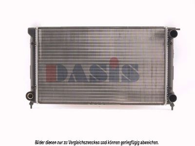 Радиатор, охлаждение двигателя AKS DASIS 330250N для SEAT TOLEDO