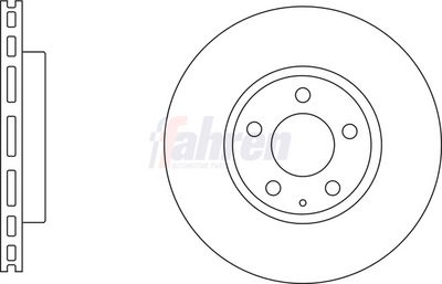 Fahren Brake Disc FBD6818