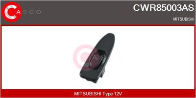CASCO CWR85003AS Кнопка склопідйомника для MITSUBISHI (Митсубиши)