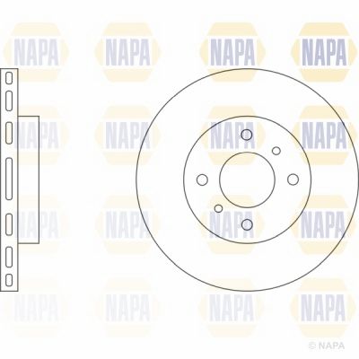 Brake Disc NAPA NBD5747