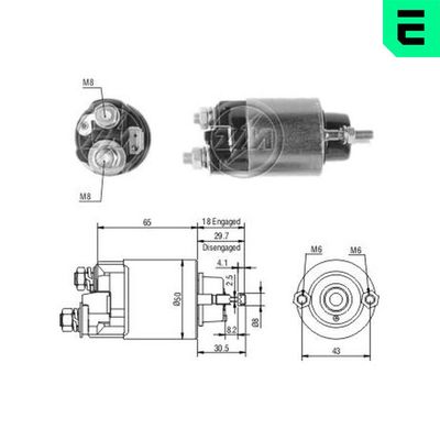 SOLENOID ELECTROMOTOR