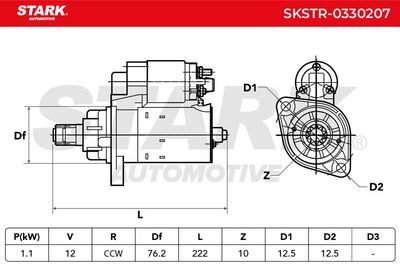 стартер STARK SKSTR-0330207