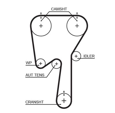 Timing Belt Kit K045509XS