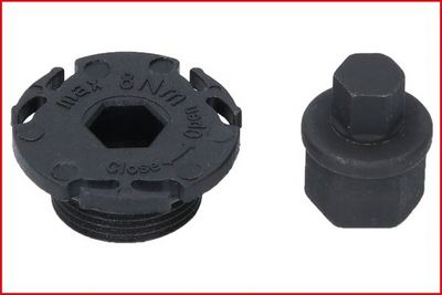 Ks Tools - súprava pre plastové vypúšťacie skrutky oleja 9ks