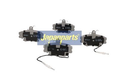 JAPANPARTS Stabdžių trinkelių rinkinys, diskinis stabdys
