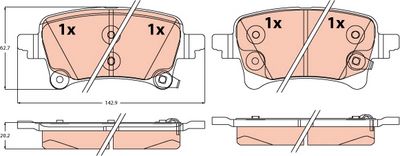 KLOCKI HAM. JEEP T. GLADIATOR/WRANGLER 2,0-6,4/3,0 D 21-