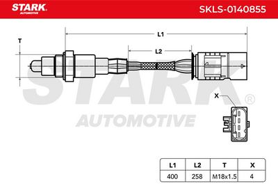 ламбда-сонда STARK SKLS-0140855