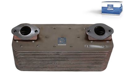 Radiador de aceite, aceite de motor