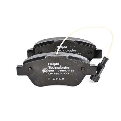 BREMSBELAGSATZ SCHEIBENBREMSE DELPHI LP1722 5