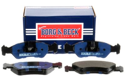 комплект спирачно феродо, дискови спирачки BORG & BECK BBP1510