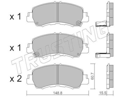 SET PLACUTE FRANA FRANA DISC