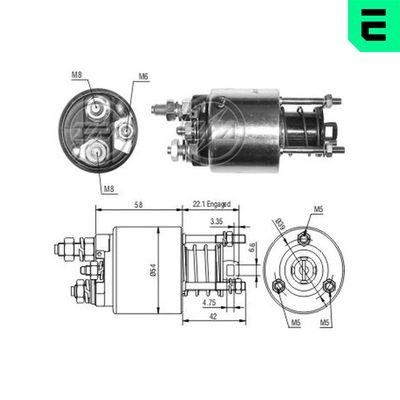 магнитен превключвател, стартер ERA ZM9595