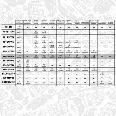 CHIT LANT DE DISTRIBUTIE ET ENGINETEAM RS0045VR6 1